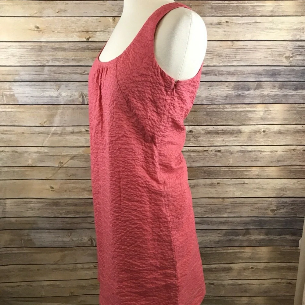 J Crew Embossed Cotton Piazza Dress